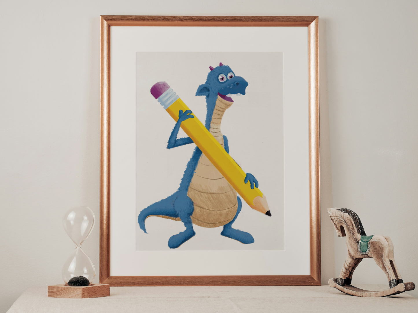 Digital Nursery Wall Art - Morris Pencil